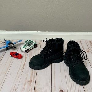 Black Waterproof Timberland Boots 🥾